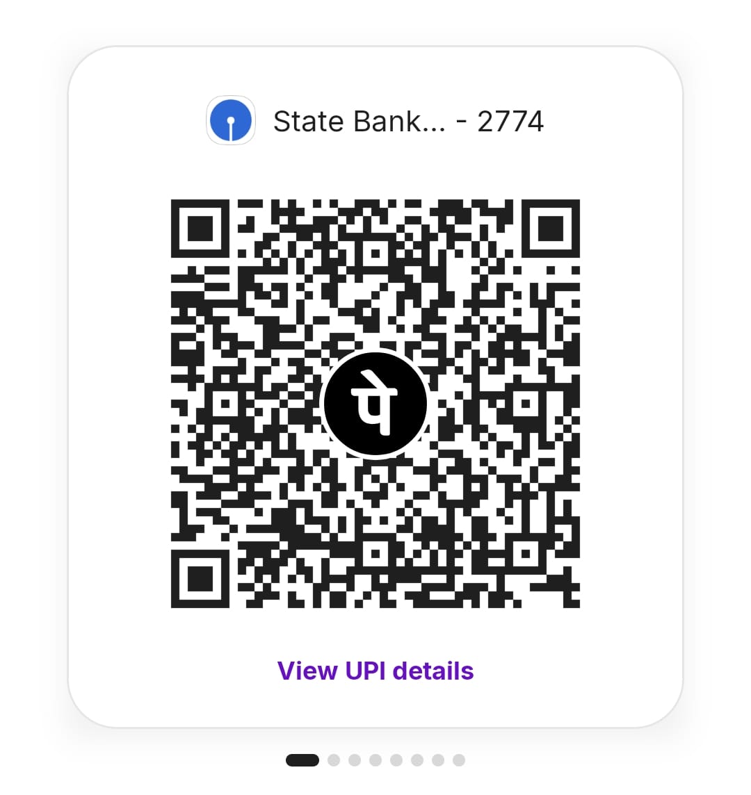 Scan QR Code to Support Website Maintenance